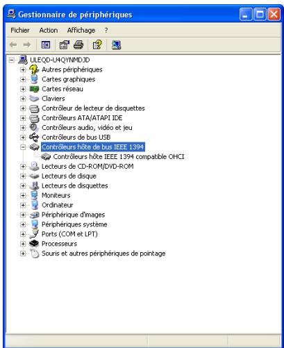 ULEAD VIDEOSTUDIO 11 - Pour vérifier que la carte IEEE-1394 et le caméscope numérique sont déteçés : - 2