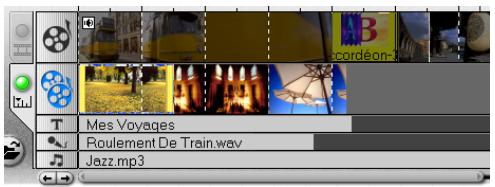 ULEAD VIDEOSTUDIO 6 - Pour insérer un clip dans la piste Incrustation : - 2