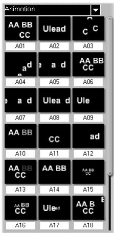 ULEAD VIDEOSTUDIO 6 - Pour appliquer un effet d'animation prédéfi: - 2