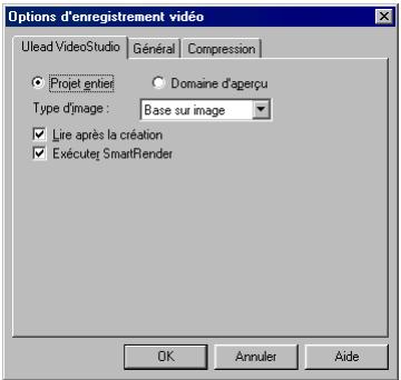 ULEAD VIDEOSTUDIO 6 - Onglet Ulead VideoStudio - 1