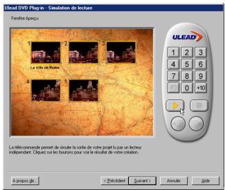 ULEAD VIDEOSTUDIO 6 - Pour graver votre titre DVD/VCD/SVCD dans l'Assistant Ulead DVD : - 5