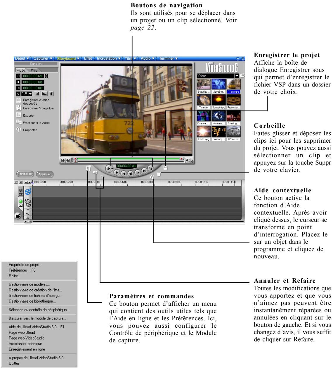 ULEAD VIDEOSTUDIO 6 - Info-bulles - 1