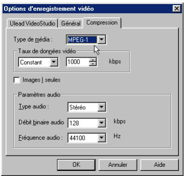 ULEAD VIDEOSTUDIO 6 - Comprimer la video pour le web - 1