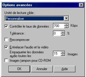 ULEAD VIDEOSTUDIO 6 - Options avances - 2