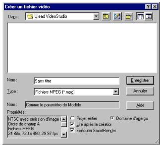 ULEAD VIDEOSTUDIO 6 - Pour rendre partiellement : - 3