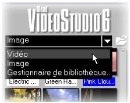 ULEAD VIDEOSTUDIO 6 - Pour insérer un clip dans la piste Incrustation : - 1