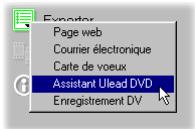 ULEAD VIDEOSTUDIO 6 - Pour graver votre titre DVD/VCD/SVCD dans l'Assistant Ulead DVD : - 1