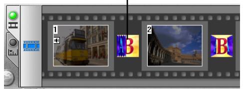 ULEAD VIDEOSTUDIO 6 - Pour ajouter une transition : - 3