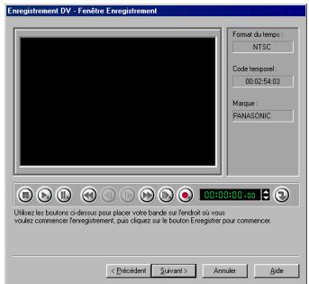 ULEAD VIDEOSTUDIO 6 - Pour enregistrer un film sur votre caméoscope DV: - 3