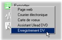ULEAD VIDEOSTUDIO 6 - Pour enregistrer un film sur votre caméoscope DV: - 1