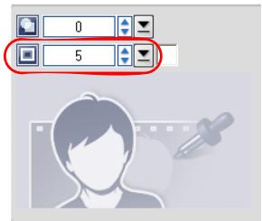 ULEAD VIDEOSTUDIO SE - Pour ajouter une cordure autour du clip d'incrustation courant : - 1