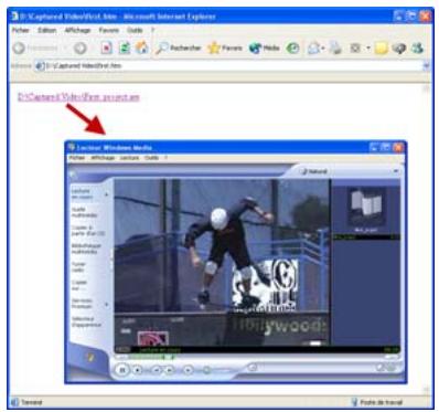 ULEAD VIDEOSTUDIO SE - Pour exporterer votre video sur une page web : - 4