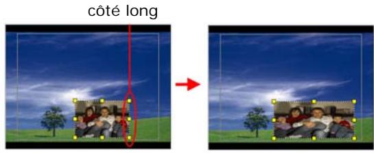 ULEAD VIDEOSTUDIO SE - Pour redimensionner le clip d'incrustation courant : - 2