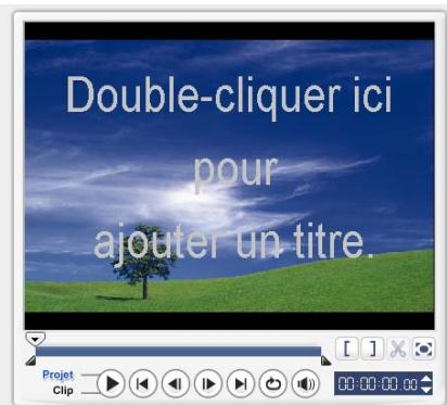 ULEAD VIDEOSTUDIO SE - Pour ajouter un titre unique : - 1