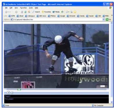 ULEAD VIDEOSTUDIO SE - Pour exporterer votre video sur une page web : - 3
