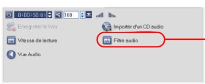 ULEAD VIDEOSTUDIO SE - Pour appliquer desfiltres audio : - 1