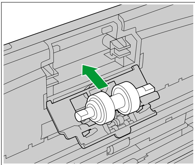 PANASONIC 1015 - Replacing the Rollers - 4