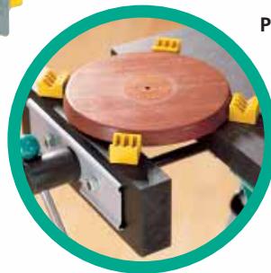 WOLFCRAFT MASTER CUT 1200 - Utilisation comme établi de menuiserie : - 10