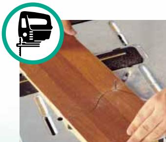 WOLFCRAFT MASTER CUT 1200 - Utilisation comme établi de menuiserie : - 4