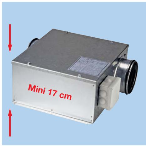 UNELVENT CAISSON EXTRACTION ET INSUFFLATION CATB - Caissons d'extraction et d'insufflation extra-plats série CATB - 1