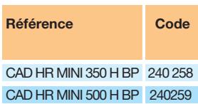 UNELVENT CENTRALE DOUBLE FLUX CAD HR MINI - Codification et prix - 5