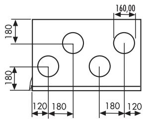 UNELVENT CENTRALE DOUBLE FLUX CAD HR MINI - - Construction verticale avec raccordement par le dessus (V) - 4