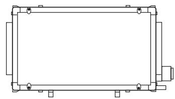 UNELVENT CENTRALE DOUBLE FLUX CAD HR MURAL - Dimensions (mm) - 11