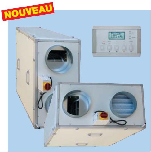 UNELVENT CENTRALE DOUBLE FLUX CAD HR MURAL - 2