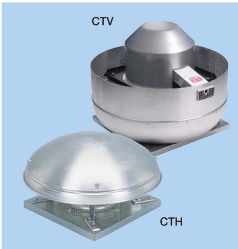 UNELVENT TOURELLE CENTRIFUGE MAXTEMP CTHB-T - Série MAXTEMP CTHB/T et CTVB/T - 1