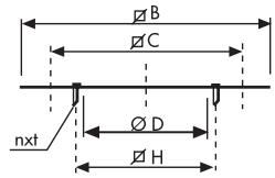 UNELVENT TOURELLE CENTRIFUGE MAXTEMP CTHB-T - Accessoires de montage (suite) - 5