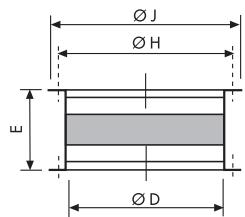 UNELVENT TOURELLE CENTRIFUGE MAXTEMP CTHB-T - Accessoires de montage (suite) - 10
