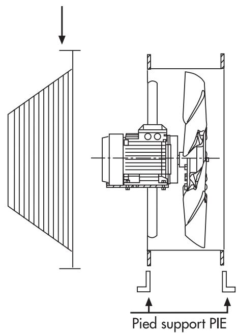 UNELVENT VENTILATEUR AXIAL TUBULAIRE DESENFUMAGE THGT - Accessoires de montage - Mise en œuvre - 1