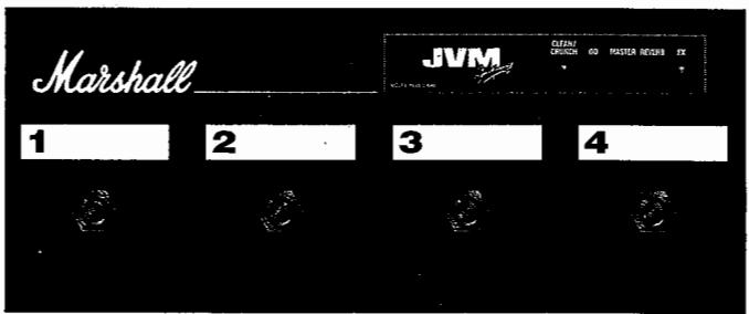 MARSHALL JVM - Le Footswitch - 1
