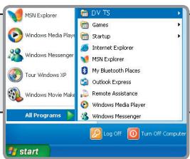 AIPTEK POCKET DV T100 - 3.3anyck nporpammbi DV TS. - 1