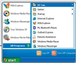 AIPTEK POCKET DV T200 - Execute o programa DV Cam - 1