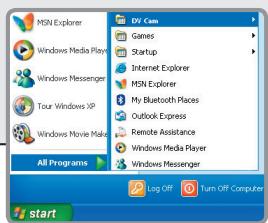 AIPTEK POCKET DV T200 - Lancer le programme DV Cam. - 1