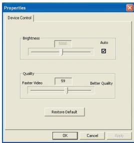 AIPTEK POCKET DV T200 - Configuração das opções do item Source (Fonte) - 1