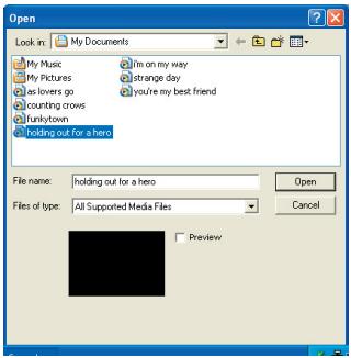 AIPTEK POCKET DV T300 LE - - Adding files for conversion - 1