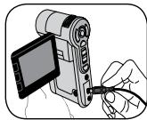 AIPTEK POCKET DV Z300 HD - Cargar la bateria - 1