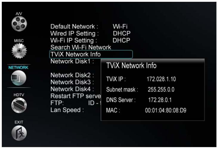 DVICO TVIX HD M-6500A - Utilisation en serveur SAMBA - 1