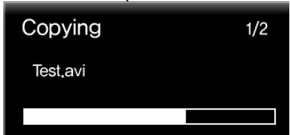 DVICO TVIX HD M-7000A - Utilisation de la copie / du déplacement de fichier - 5