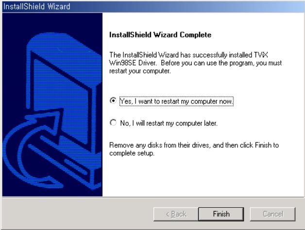 DVICO TVIX HD M-7000A - Installation d'un gestionnaire windows 98SE - 2