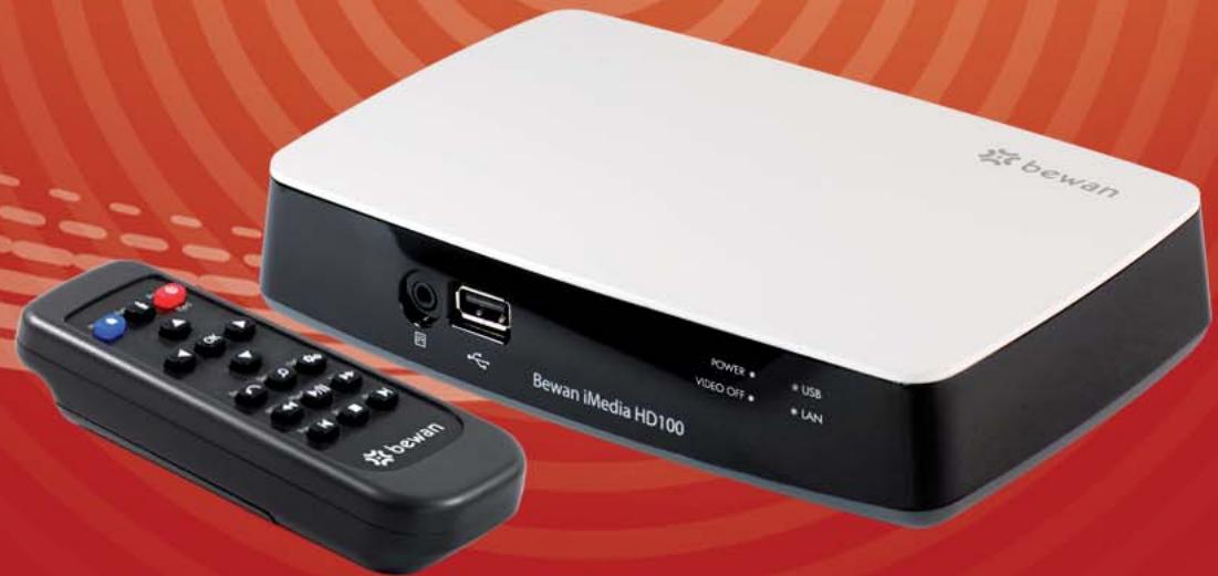 BEWAN IMEDIA HD100 - Guide de l'utilisateur - 1