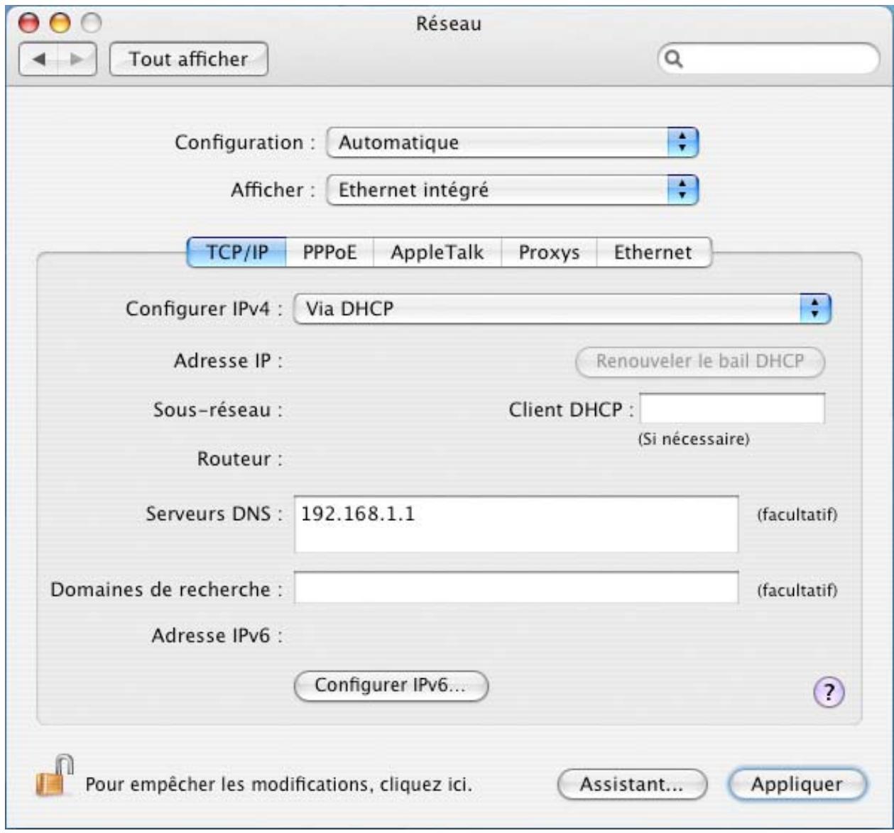 BEWAN IMEDIA HD100 - Adresse IP dynamique - 1