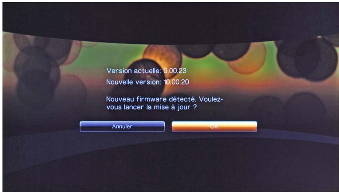 BEWAN IMEDIA HD100 - Mise à jour disponible - 3