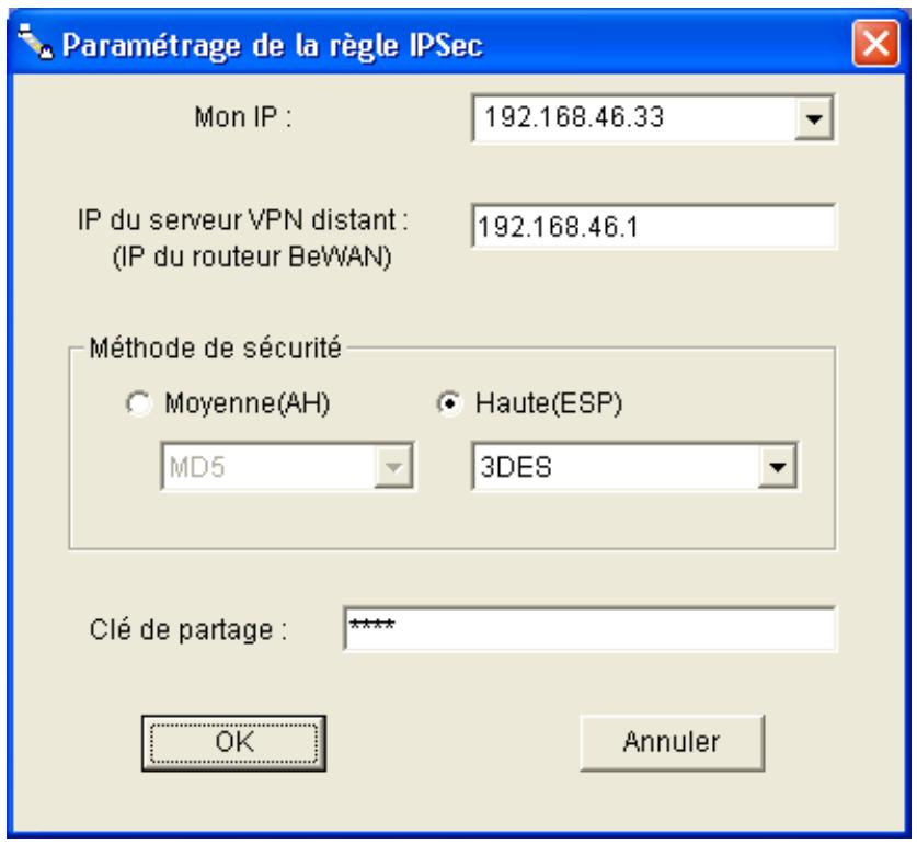 BEWAN VPN BOOSTER 32V - Sur le poste client - 3