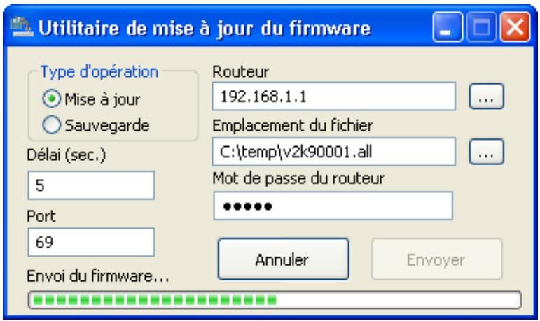 BEWAN VPN BOOSTER 32V - Mise à jour à partir d'un PC - 3