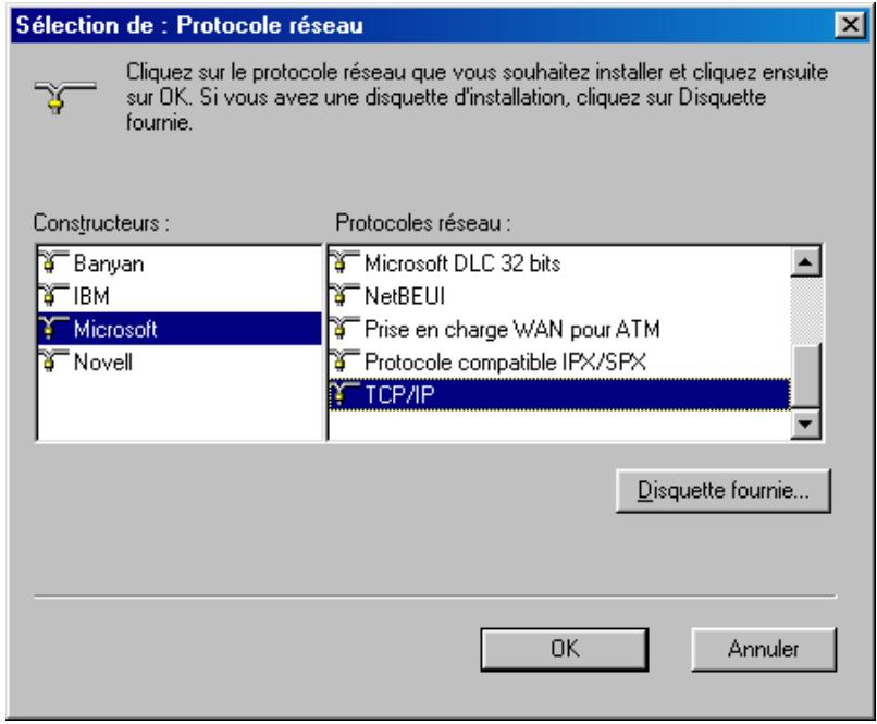 BEWAN VPN BOOSTER 32V - Installation du protocole TCP/IP - 2