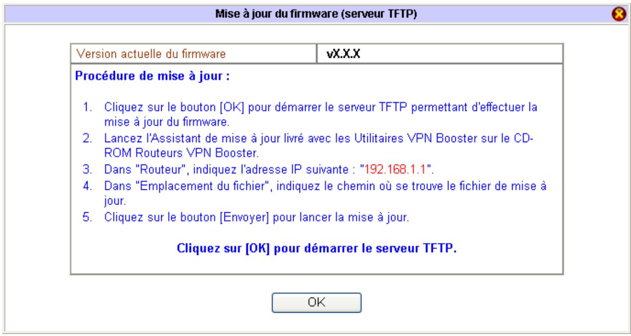 BEWAN VPN BOOSTER 32V - Activation du serveur TFTP - 1