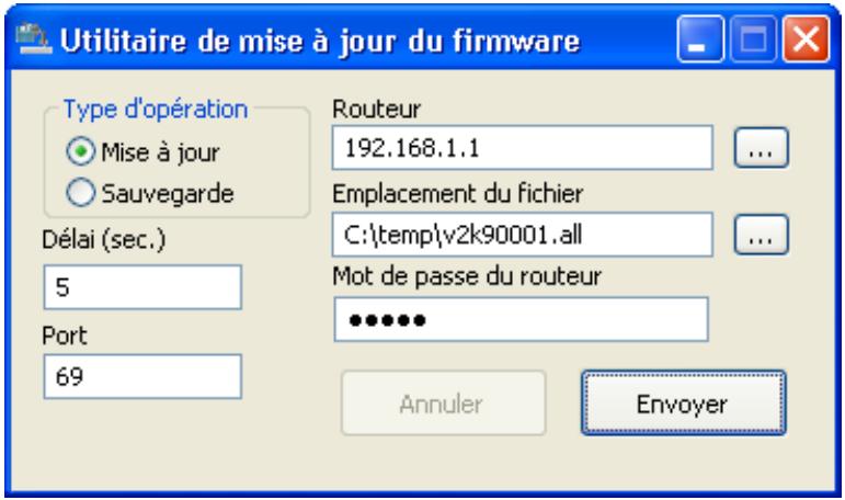 BEWAN VPN BOOSTER 32VG - Mise à jour à partir d'un PC - 2